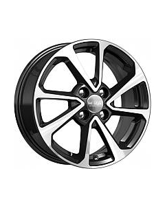 Литой диск KC861 15x6" 4x100мм DIA 54.1мм ET 48мм Алмаз черный K&k