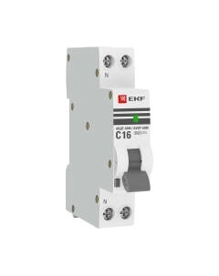 Дифференциальный автомат EKF АВДТ-63М 16А/10мА / DA63M-16-10 Ekf