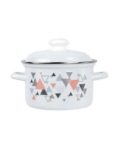 Кастрюля Лысьвенские эмали Треугольники С-1608 АП2/4