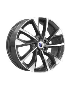 Литой диск K&K Роквуд 17x7" 5x108мм DIA 60.1мм ET 33мм Алмаз черный K&k