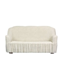 Чехол на 3-х местный диван Софатэкс Люкс ПО-1 с оборкой / 00856