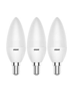 Лампа Gauss Elementary Свеча 6W 420lm 3000K E14 / 33116T