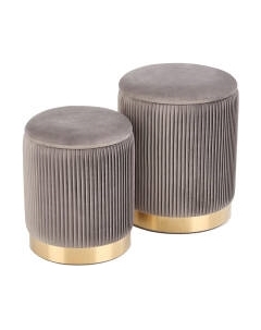 Комплект мягкой мебели Halmar Monty / V-CH-Monty-Pufa-Popiel