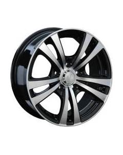 Литой диск LS wheels LS 141 15x6.5" 4x114.3мм DIA 73.1мм ET 40мм BKF Ls wheels