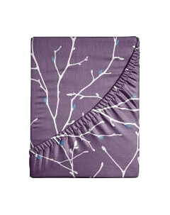 Простыня Верба на резинке 140x200x20 / 7311-1 Ночь нежна