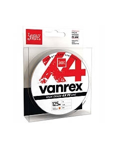 Леска плетеная Vanrex x4 Braid Moss Green 125/010 / LJ4114-010 Lucky john
