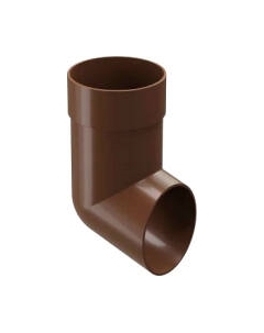 Колено трубы водосточной Dacha 80мм Docke