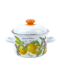 Кастрюля Фруктовая фантазия / С-1612 АП2/4 Лысьвенские эмали