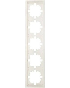 Рамка для выключателей и розеток Lezard Zima 704-9000-150
