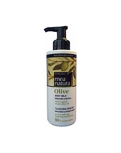 Молочко для тела Farcom Mea Natura Olive увлажняющее с оливковым маслом