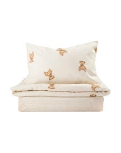 Комплект постельного белья Ночь нежна Тедди Стандарт Бязь 70x70 / 10480-1+10488-1