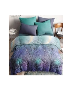 Комплект постельного белья Черная птица сем 70x70 / 70894-1+70895-1 Ночь нежна