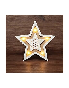 Световая фигурка Neon-Night Звезда двойная 504-027 Neon-night