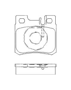 Тормозные колодки Patron PBP644 Патрон