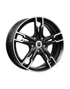 Литой диск K&K Солар 17x7" 5x112мм DIA 57.1мм ET 40мм Алмаз черный K&k