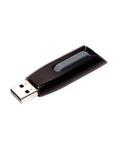 USB flash накопитель Verbatim V3 Store 'N' Go 64Gb Black/Grey (49174)