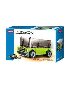 Конструктор инерционный Городской автобус / M38-B0933G Sluban