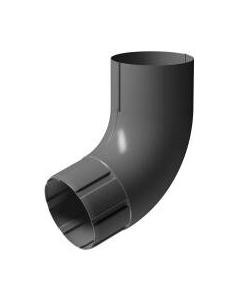 Колено трубы водосточной Stal Premium 72 градуса D90 PVPB-1086 Docke