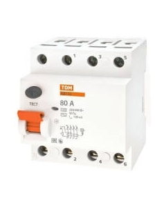Устройство защитного отключения TDM ВД1-63-4Р-63А-30мА / SQ0203-0044 Tdm