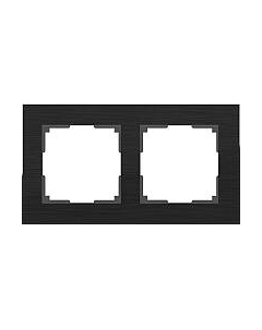 Рамка для выключателей и розеток Werkel Alluminium WL11-Frame-02 / A039117