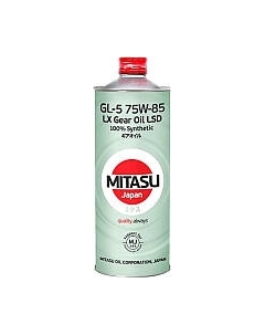 Трансмиссионное масло Mitasu LX Gear Oil 75W85 LSD / MJ-415-1