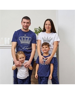 Пижама женская (футболка и брюки) "Crown" р. 48-50 Kaftan
