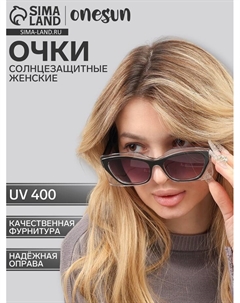 Очки солнцезащитные, uv 400, дужка 15 см, ширина 15 см, линза 3.7×5.5 см Onesun