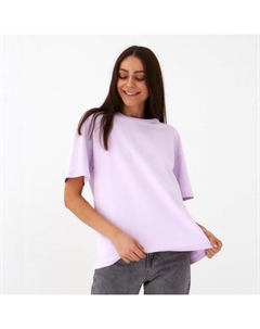 Футболка женская basic, L-XL, лиловый Mist