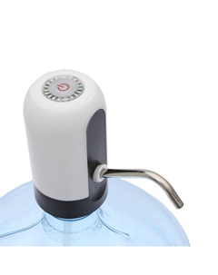 Помпа для воды электрическая Luazon LWP-05, 11-19 л, световая индикация, от АКБ, белая Luazon home