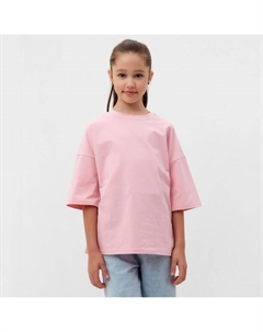 Футболка детская :Basic line kids цвет пыльная роза, рост 152 Minaku