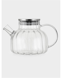 Чайник заварочный, «Свик», 600 мл 20×11 см, с металлическим фильтром, стекло, прозрачный Magistro