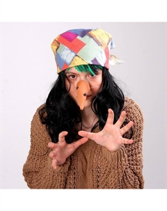 Карнавальный набор «Баба-Яга», косынка лоскутная, парик, нос Страна карнавалия