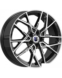 Вудроф (КС1044) 18x7" 5x114.3мм DIA 54.1мм ET 53мм Алмаз черный K&k