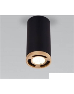 Точечный светильник 25033/LED (золото/черный) Elektrostandard