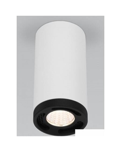 Точечный светильник 25033/LED (белый/черный) Elektrostandard