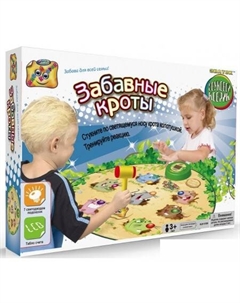 Развивающая игра Забавные кроты SLW9789 Знаток