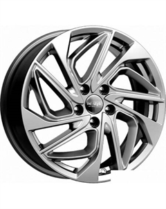 КС883 18x7" 5x114.3мм DIA 60.1мм ET 45мм Дарк платинум K&k