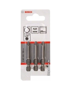 Набор бит 2607001733 (3 предмета) Bosch