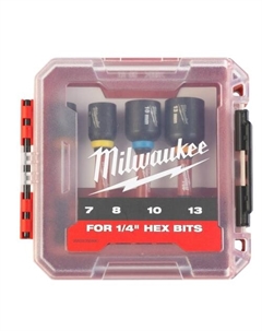 Набор головок слесарных 4932492445 4шт Milwaukee