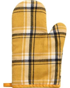 Рукавица-прихватка Клетка / 10513434 Этель