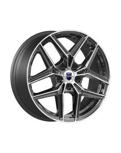 Литой диск K&K Юнион (КС102) 17x7" 5x114.3мм DIA 67.1мм ET 43мм Алмаз черный K&k