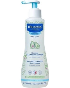 Мицеллярная вода детская No Rinse Очищающая вода Mustela