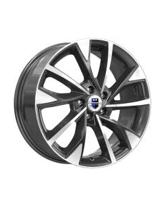 Литой диск K&K Роквуд (КС900) 17x7" 5x114.3мм DIA 67.1мм ET 38мм Алмаз черный K&k