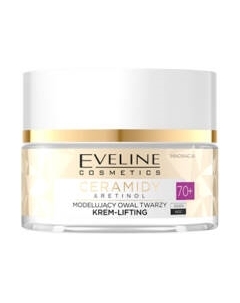 Крем для лица Eveline Cosmetics Ceramides & Niacinamide Для моделирования овала лица 70+ Eveline cosmetics
