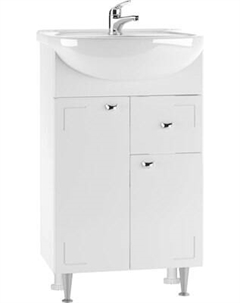 Тумба под умывальник Айсберг 50 Классик с верхним ящиком В1