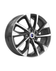 Литой диск K&K Роквуд 17x7" 5x110мм DIA 67.1мм ET 50мм Алмаз черный K&k