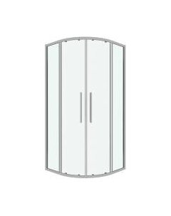 Душевой уголок Grossman Cosmo 80x80x195 / 301.K33.02.8080.10.00