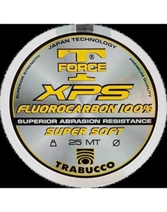 Леска флюорокарбоновая Trabucco T-Force Fluorocarbon 100% 25м 0.20мм / 053-59-200