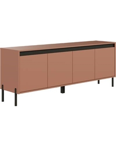 Тумба Black Red White Lubao RTV4D Black red white