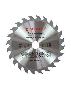 Пильный диск БЕЛМАШ 250x3.0/2.0x32/30 24T / RD142A Белмаш